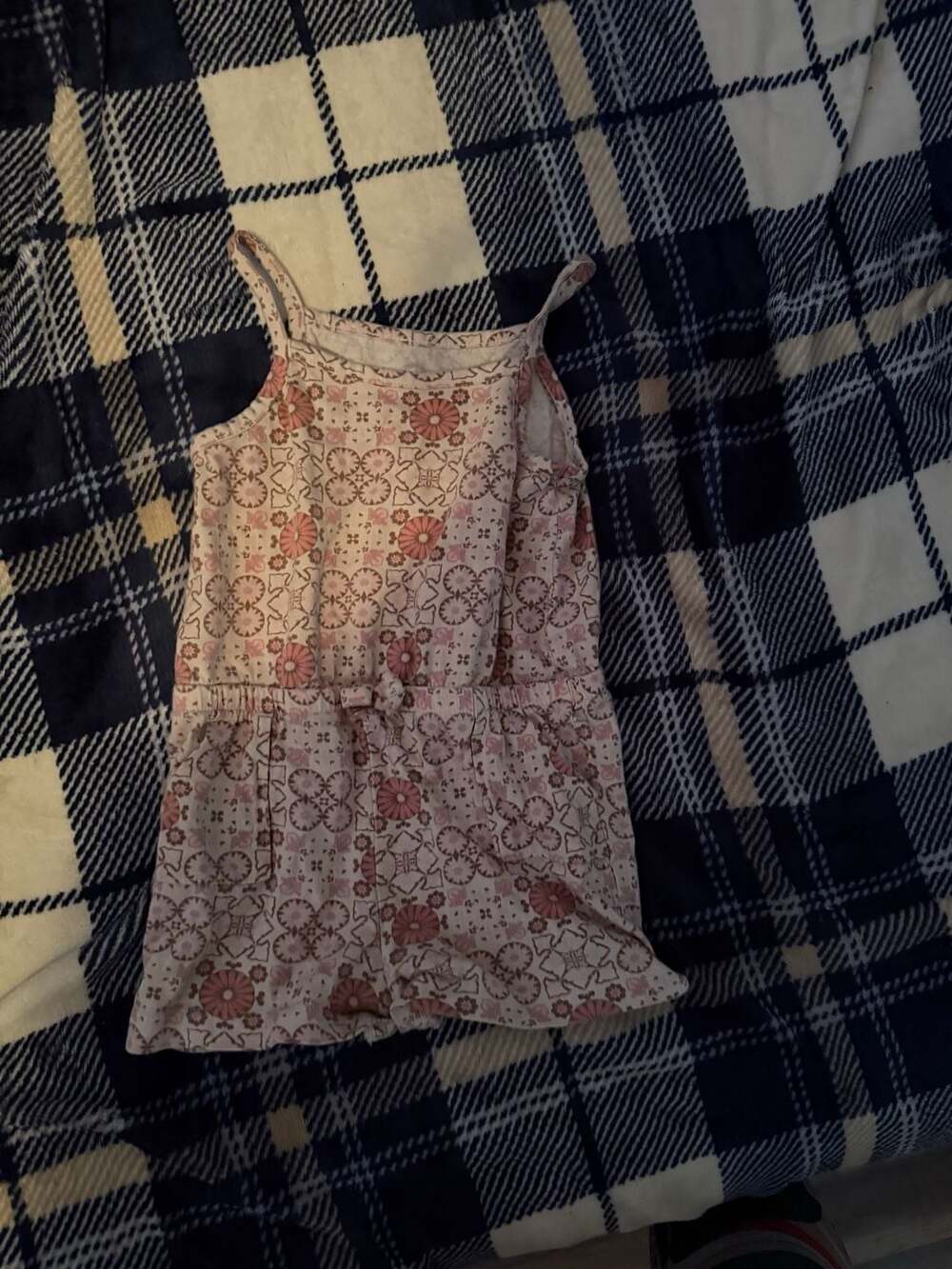 Wonder Nation Toddler Girls Pink Floral Print Cami Romper